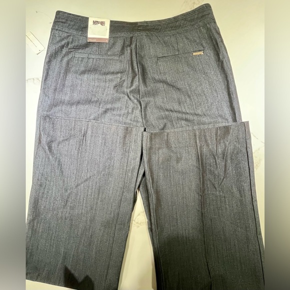 🥳💐NWT ANNE KLEIN Dress Slacks, Dark Navy, Size 4 - Picture 5 of 6